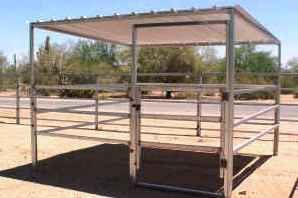 Easy Shade Livestock and Horse Shelter