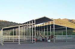 Open Air Horse Barn