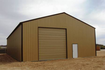 COMMERCIAL STEEL BUILDING