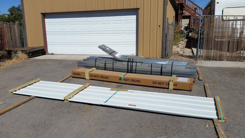 1. Carport Kit is Delivered