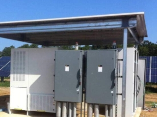 Single Slope Equipment Cover Single Slope in a Commercial Environment